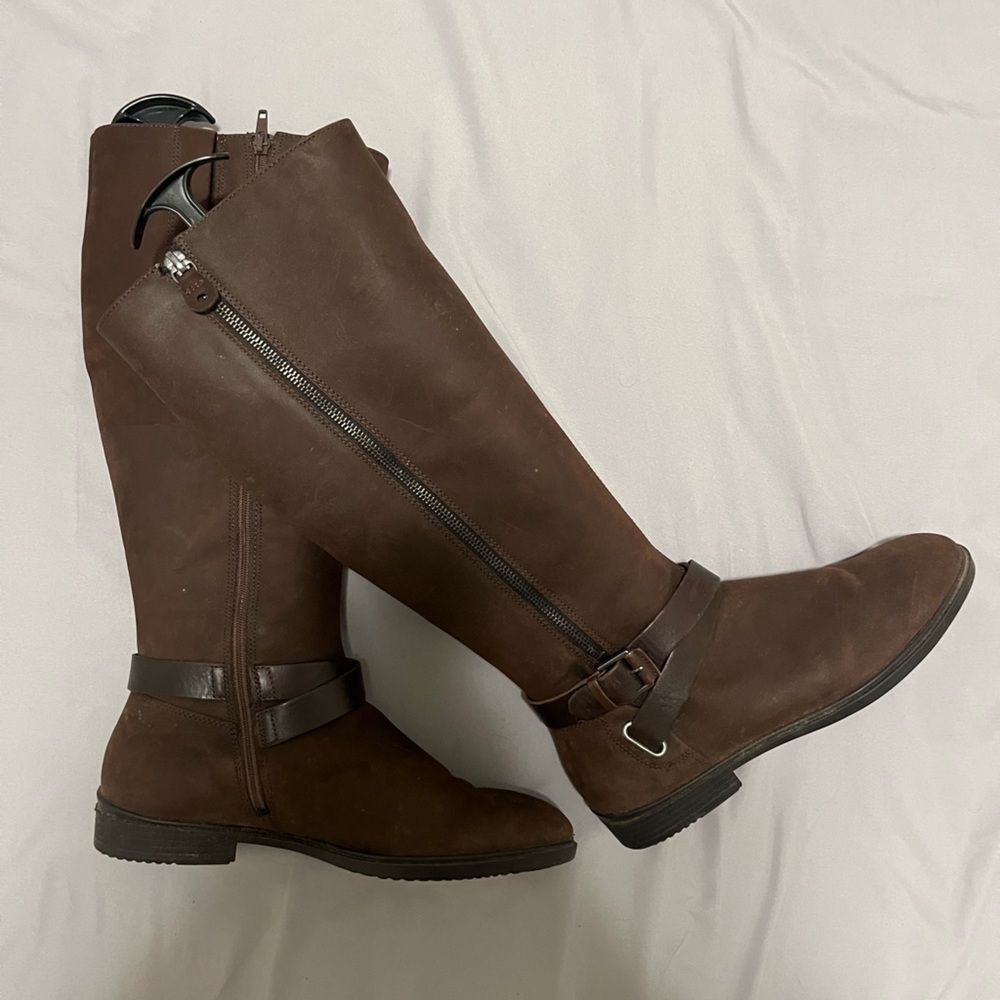 Ecco Women's Brown Knee-High Boots